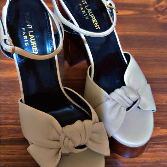 Yves Saint Laurent Tribute Platform Sandal - Picture 1 of 2